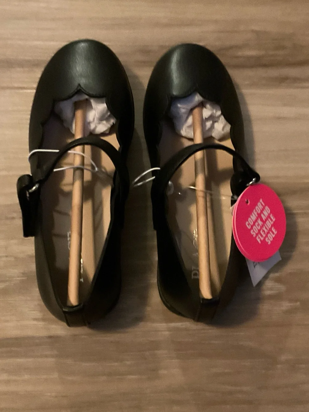 NWT The Children’s Place | Youth Size 12 Black Shoes - Mary Jane Style